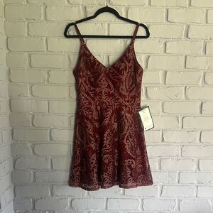 NEW Spechless Red Bustier Mini Dress Cocktail size 9